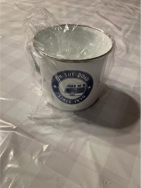 Other - New Brisa VW Collection VW T1 Bus Volkswagen Large Enamel Coffee Tea Mug NIB
